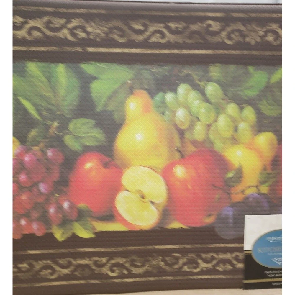 Non Slip Printed Kitchen Floor PVC Cushioned Foam Mat (18